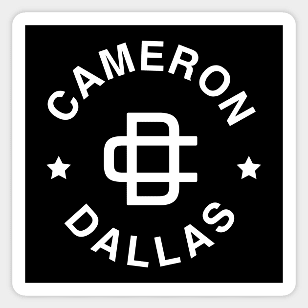 Cameron Dallas Sticker by newledesigns